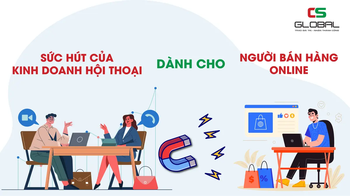 Sức hút của kinh doanh hội thoại trong bán hàng online