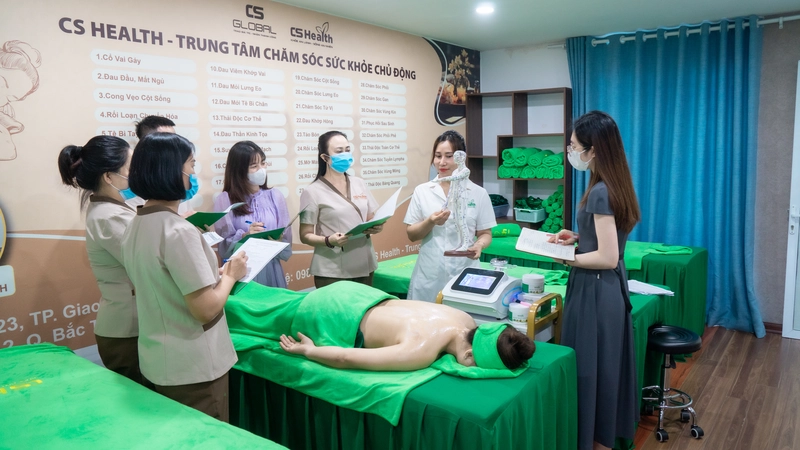 Học viên tham gia buổi huấn luyện đào tạo