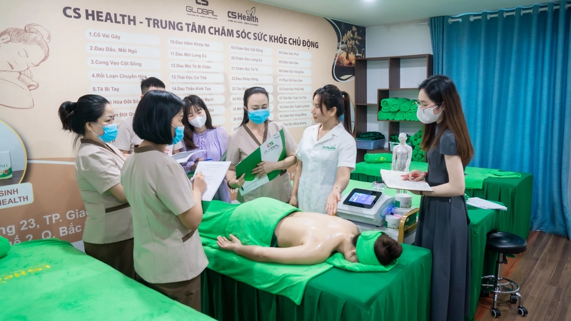 Học viên tham gia buổi huấn luyện đào tạo